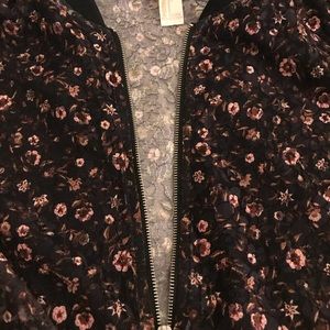 Forever 21 flower print jacket